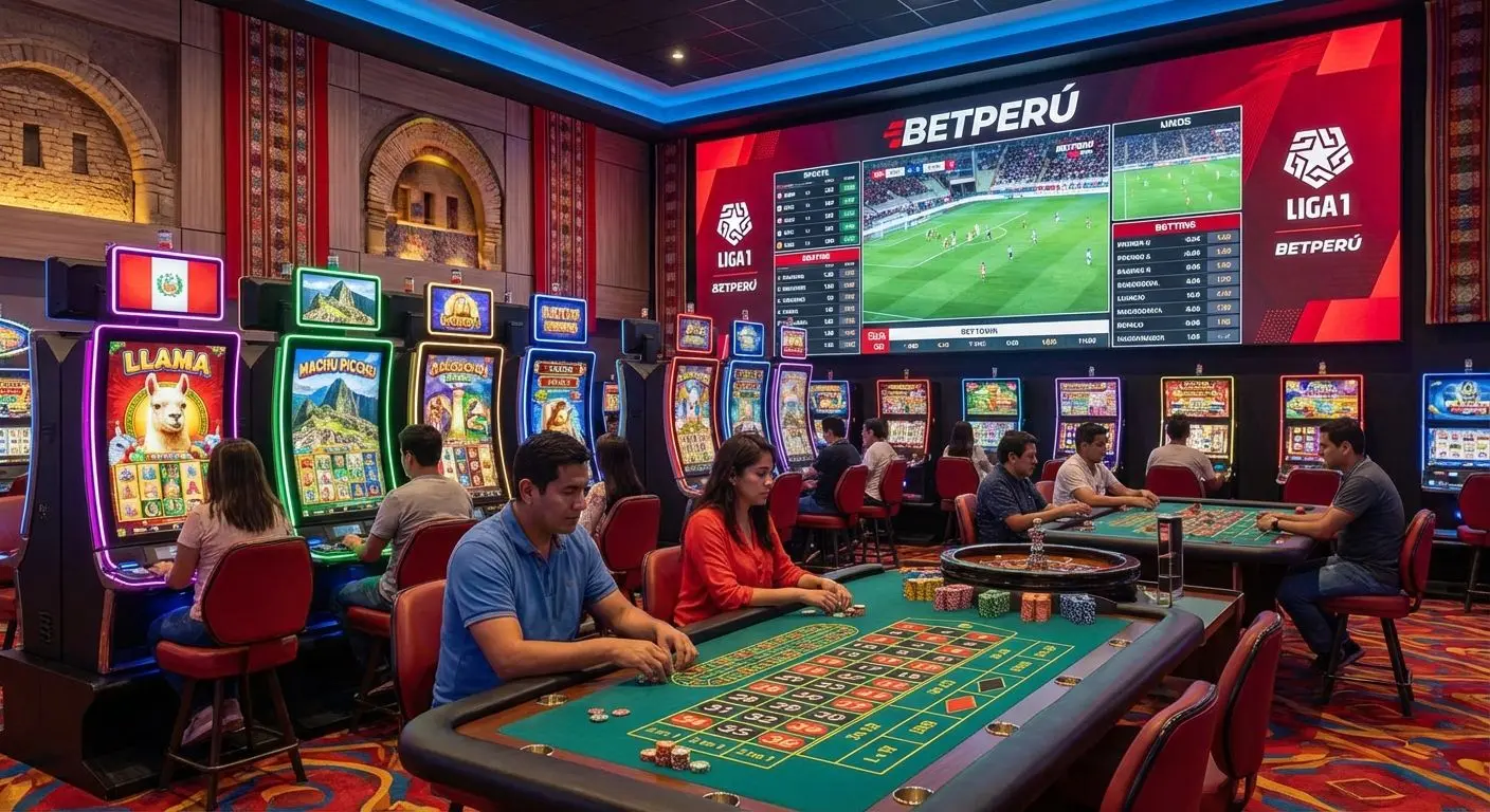 Vista general de tragamonedas, ruleta y apuestas deportivas en Betano Perú