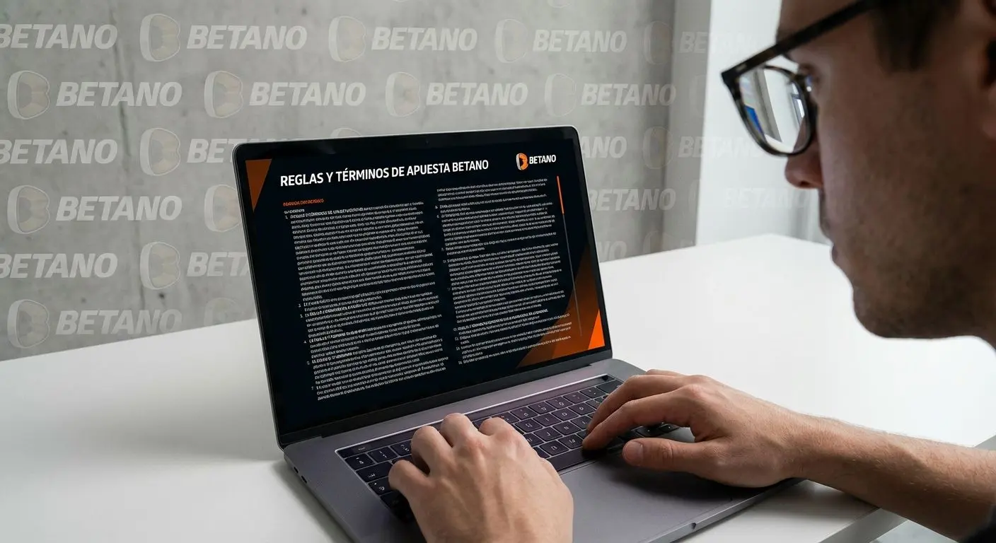 Usuario peruano revisando los términos y condiciones en una laptop.